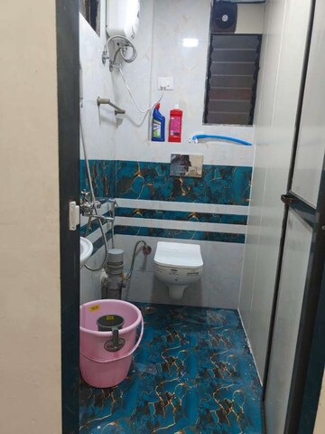 Bathroom in 1 BHK Apartment at Sai Ganesh Ghansoli, Ghansoli – for Rent