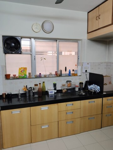 Kitchen in 2 BHK Apartment at B U Bhandari Hill Side Phase I, Baner – for Rent