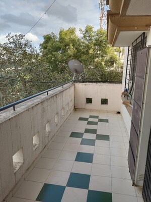 Balcony in 2 BHK Apartment at B U Bhandari Hill Side Phase I, Baner – for Rent