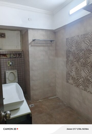 Bathroom in 3 BHK Apartment at Vasant Kunj – for Rent
