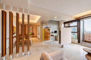 Living Room in 2 BHK Apartment at Marol – for Rent