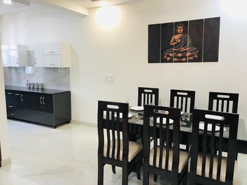 Living Room in 3 BHK Builder Floor at Dhakoli – for Rent