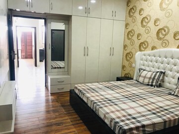 Bedroom in 3 BHK Builder Floor at Dhakoli – for Rent