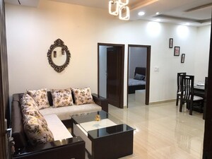 Living Room in 3 BHK Builder Floor at Dhakoli – for Rent