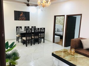 Living Room in 3 BHK Builder Floor at Dhakoli – for Rent