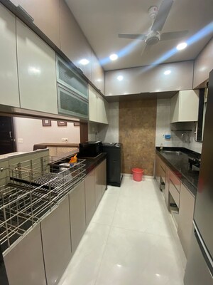 Kitchen in 1 BHK Apartment at Gurukrupa Marina Enclave, Malad West – for Rent