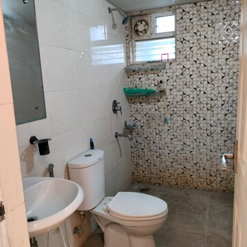 Bathroom in 3 BHK Apartment at Sowparnika Flamenco, Sarjapur – for Rent