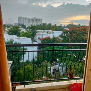 Balcony in 3 BHK Apartment at Sowparnika Flamenco, Sarjapur – for Rent