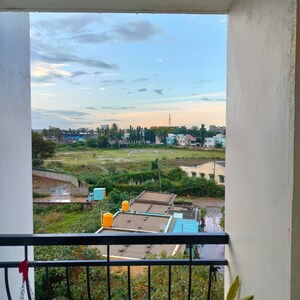 Balcony in 3 BHK Apartment at Sowparnika Flamenco, Sarjapur – for Rent