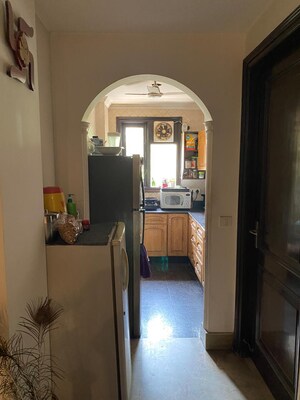 Kitchen in 3 BHK Builder Floor at East Of Kailash – for Sale