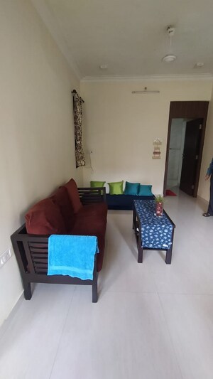 Living Room in 2 BHK Apartment at Khar West – for Rent