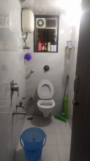 Bathroom in 2 BHK Apartment at Khar West – for Rent