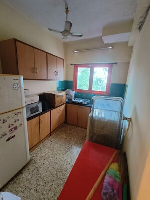 Kitchen in 1 BHK Apartment at Bandra West – for Rent