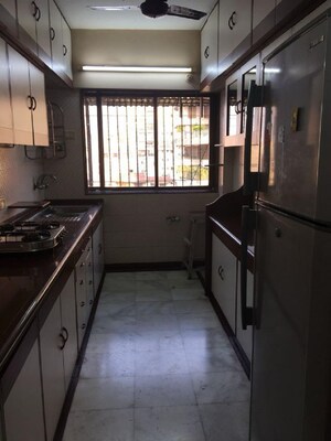 Kitchen in 1 BHK Apartment at Bandra West – for Rent