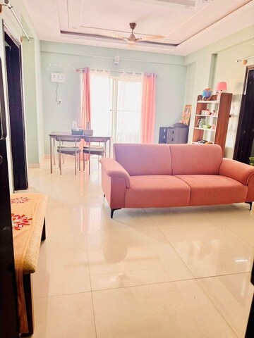 Living Room in 2 BHK Apartment at Aryan Pebble Bay, Thanisandra – for Rent