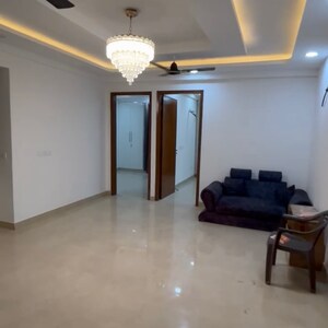 Living Room in 3 BHK Builder Floor at Chattarpur – for Sale