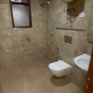 Bathroom in 3 BHK Builder Floor at Chattarpur – for Sale