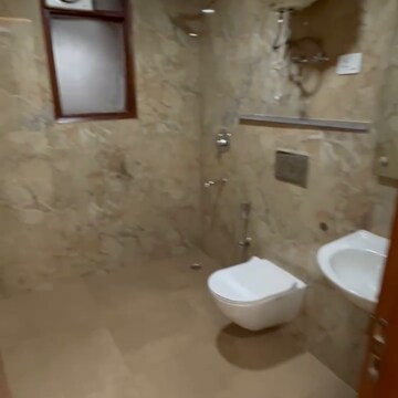 Bathroom in 3 BHK Builder Floor at Chattarpur – for Sale
