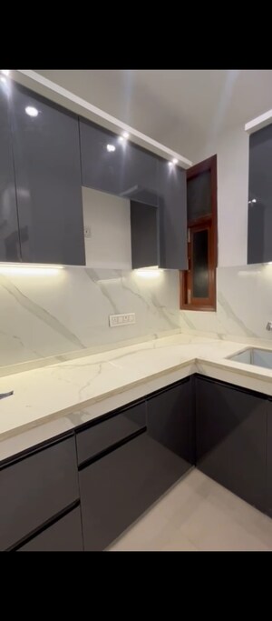 Kitchen in 1.5 BHK Builder Floor at Okhla Industrial Estate Phase 2 – for Sale