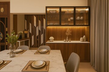 Living Room in 4 BHK Villa at Jp Nagar – for Sale