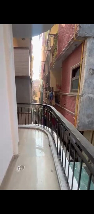 Balcony in 1.5 BHK Builder Floor at Okhla Industrial Estate Phase 2 – for Sale
