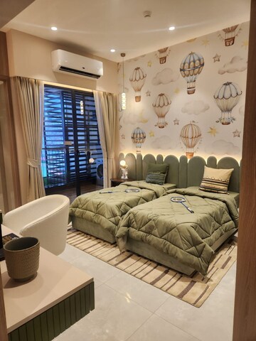Bedroom in 4 BHK Apartment at Adani Samsara Ivana, Sector 63 – for Sale
