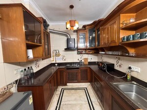 Kitchen in 3 BHK Builder Floor at Greater Kailash ii – for Sale