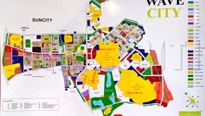  Plot – Map Location View at Sector 3 Wave City - for Sale
