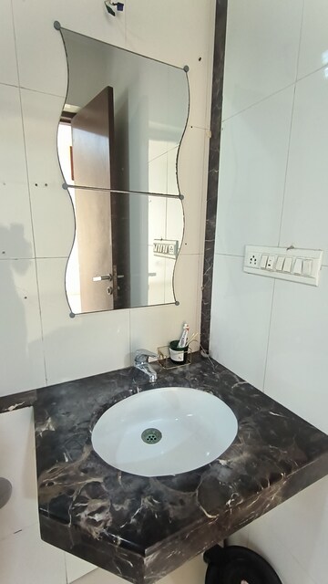 Bathroom in 3 BHK Apartment at Prabhadevi – for Rent
