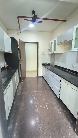 Kitchen in 3 BHK Apartment at Prabhadevi – for Rent