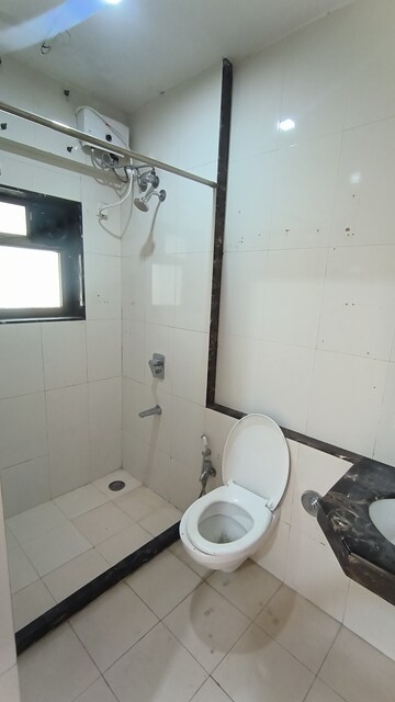 Bathroom in 3 BHK Apartment at Prabhadevi – for Rent