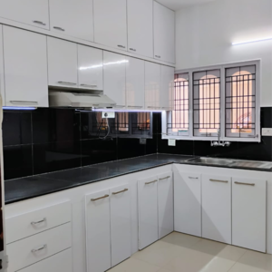 Kitchen in 4 BHK Independent House at Manjeera Residency, Jubilee Hills – for Rent