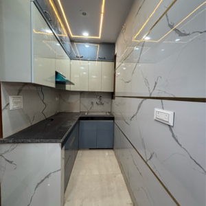 Kitchen in 3 BHK Builder Floor at Dwarka Mor – for Rent