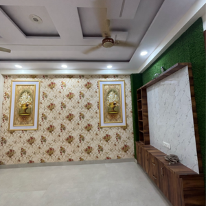 Living Room in 3 BHK Builder Floor at Dwarka Mor – for Rent
