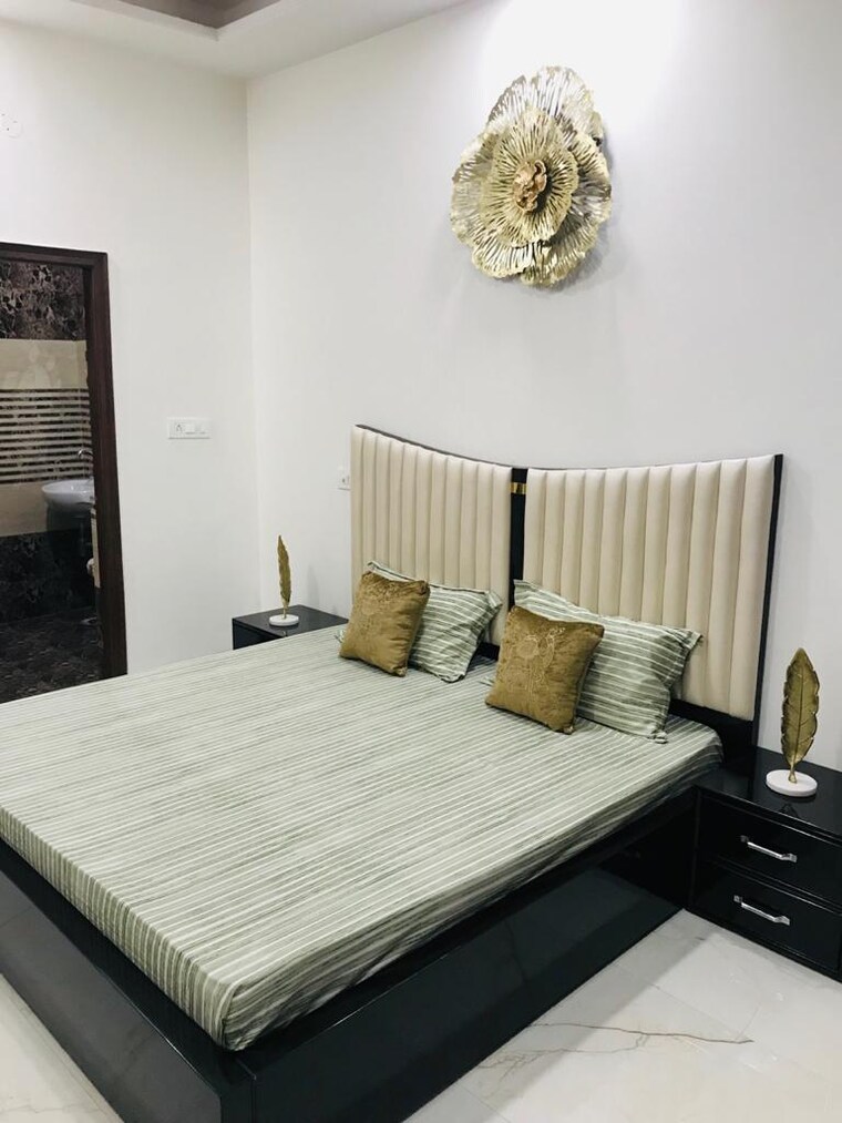 Bedroom, dhakoli 3 Bedroom 1350 Sq.Ft. Apartment In Dhakoli Zirakpur 9264665