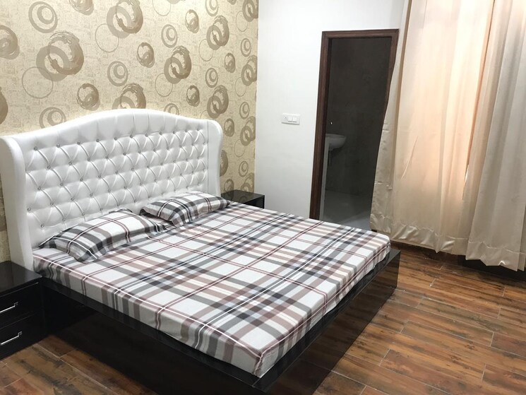 Bedroom, dhakoli 3 Bedroom 1350 Sq.Ft. Apartment In Dhakoli Zirakpur 9264665