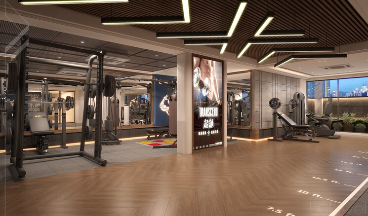 Gym, vrindavan yojna 4 Bedroom 2635 Sq.Ft. Apartment In Vrindavan Yojna Lucknow 9264731