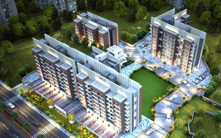 Exterior View, palaspa 1 Bedroom 438 Sq.Ft. Apartment In Palaspa Navi Mumbai 9264747
