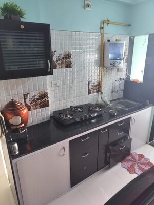 Kitchen in 2.5 BHK Penthouse at Motera – for Rent
