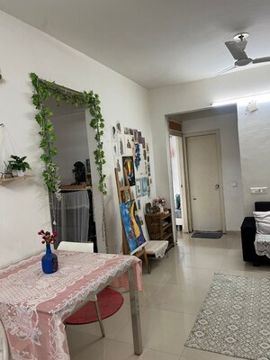 Living Room in 2.5 BHK Penthouse at Motera – for Rent