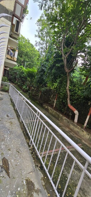 Balcony in 3 BHK Apartment at Vasant Kunj – for Rent