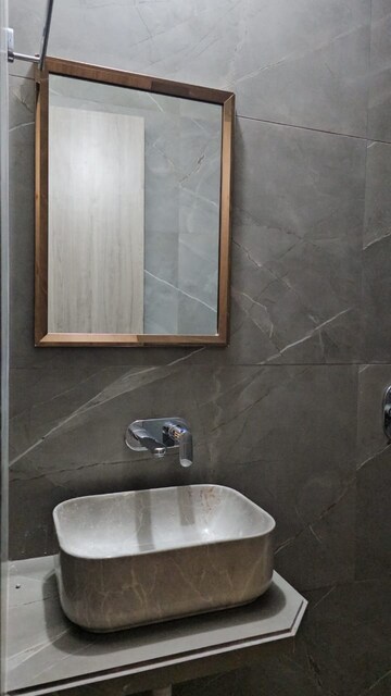 Bathroom in 3 BHK Apartment at Ghansoli – for Rent