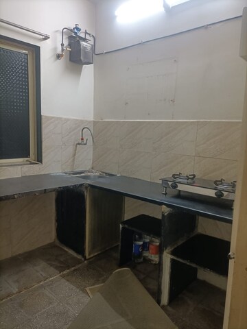 Kitchen in 1 RK Apartment at Ghansoli – for Rent