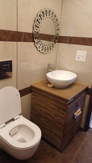 Attached Bathroom in Studio Apartment at Vip Road – for Rent