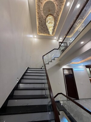 Staircase in 5 BHK Villa at Civil Lines – for Sale