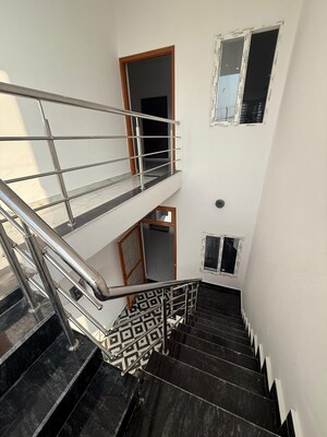 Staircase in 3 BHK Villa at Gomti Nagar – for Sale