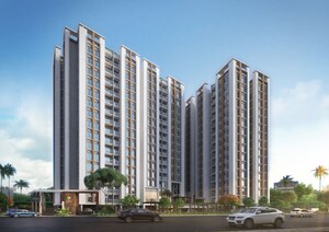 3 BHK Apartment – Exterior View View at Joka - for Sale