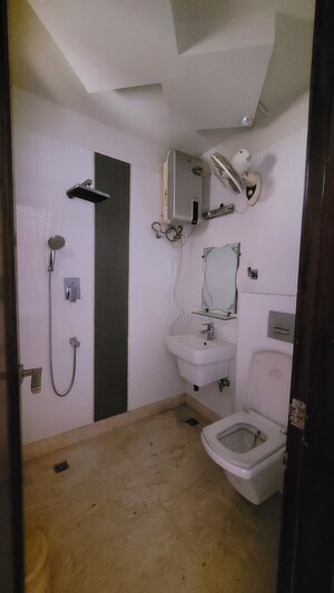 Bathroom in 3 BHK Builder Floor at Vivek Vihar Phase 1 – for Sale