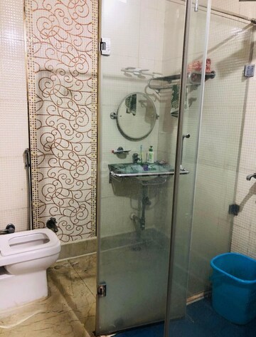 Bathroom in 4 BHK Builder Floor at Dilshad Colony – for Sale