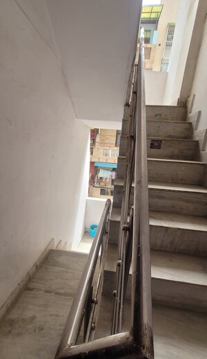Staircase in 2 BHK Builder Floor at Dilshad Colony – for Sale